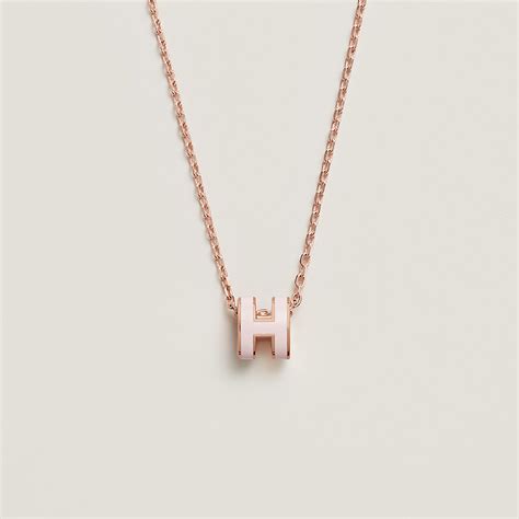 hermes mini pop h necklace